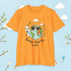 Earth T-Shirt — Eco-Friendly "Keep Earth Cool" Tee | Must-Have Gift (2025)